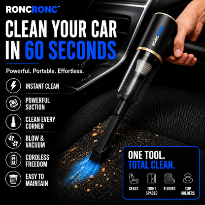 RONCRONC Portable Power Vacuum