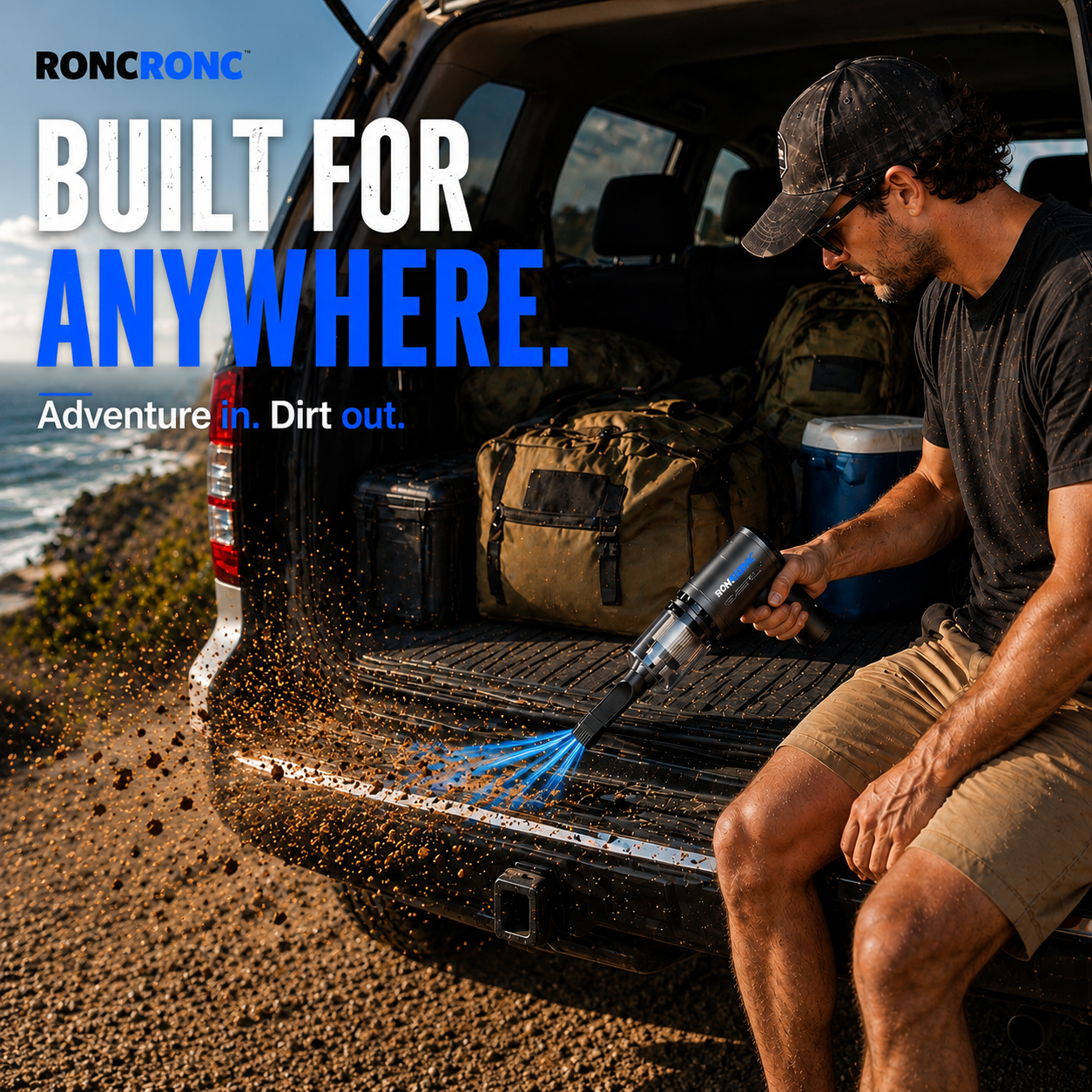 RONCRONC Portable Power Vacuum